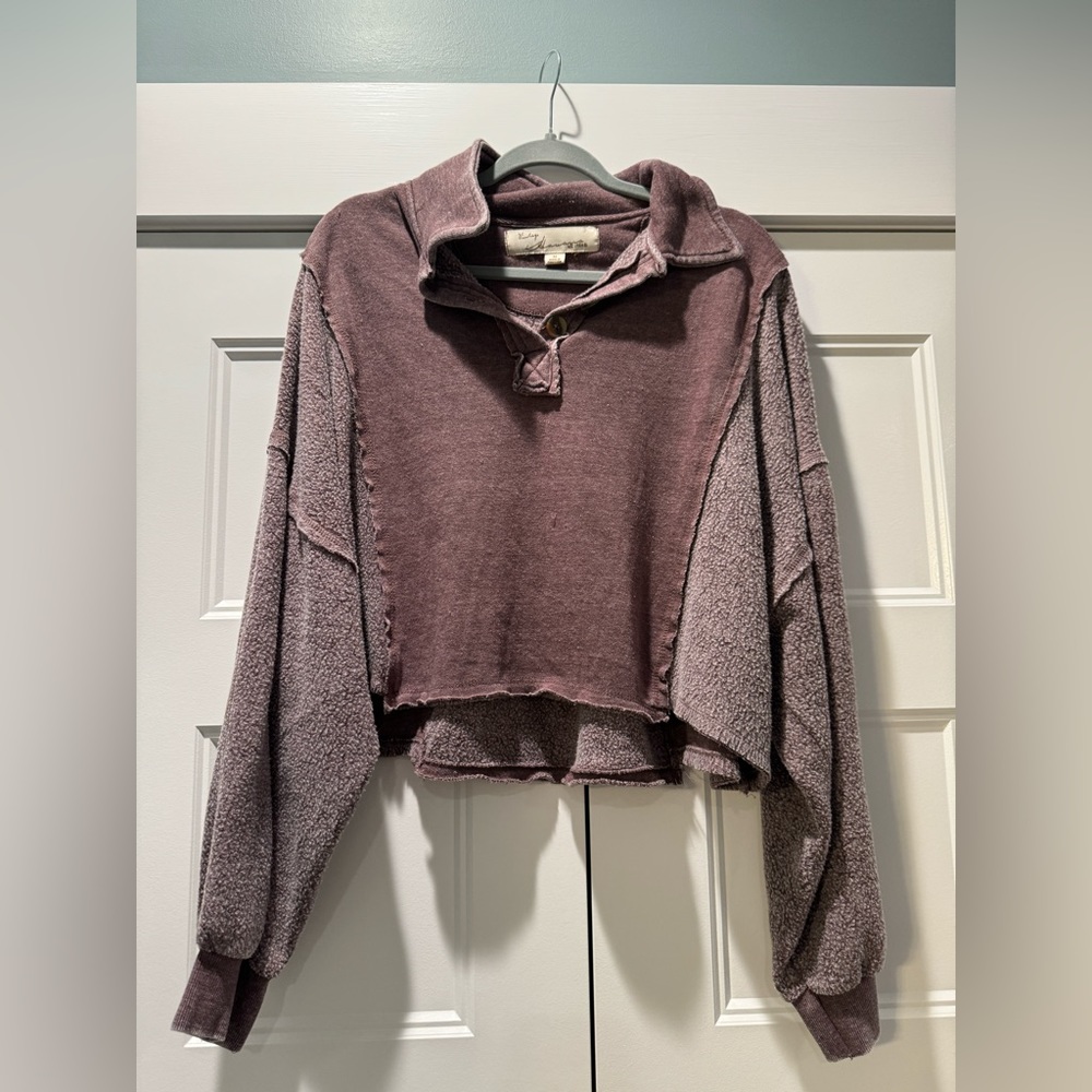 Vintage Havana cropped pullover